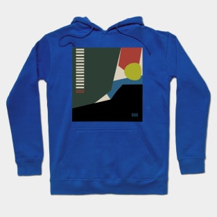 Modern Geometric Composition Hoodie